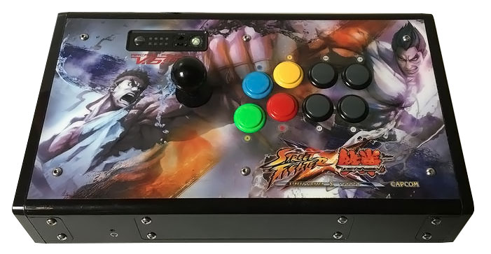 Artwork Print and Cut for MadCatz FightStick Versus Side, Back and