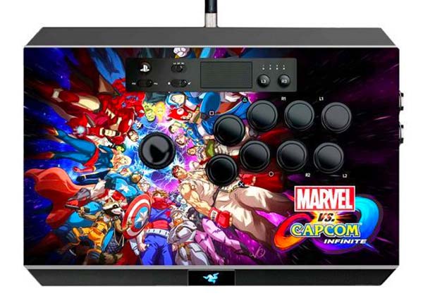 Razer Panthera Stickless Custom Art/Plexi Bundle - Focus Attack