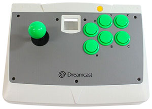 custom dreamcast arcade stick