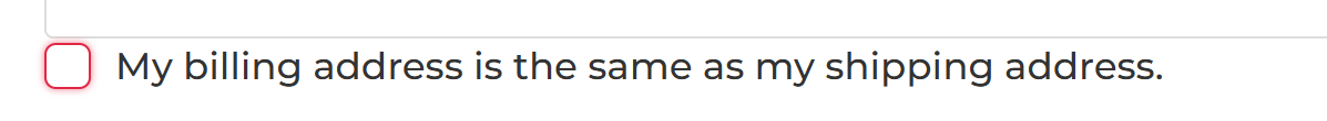 Uncheck this box at checkout